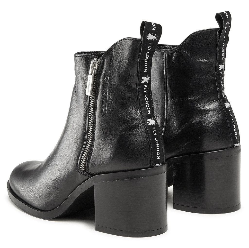 Fly London ADER912FLY Leather Womens Boots#color_black