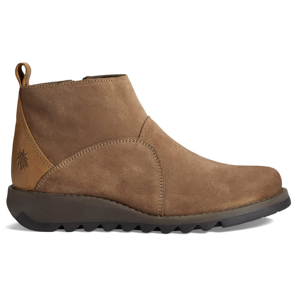 Fly London SELY918FLY Rug Oiled Suede Womens Boots#color_taupe camel