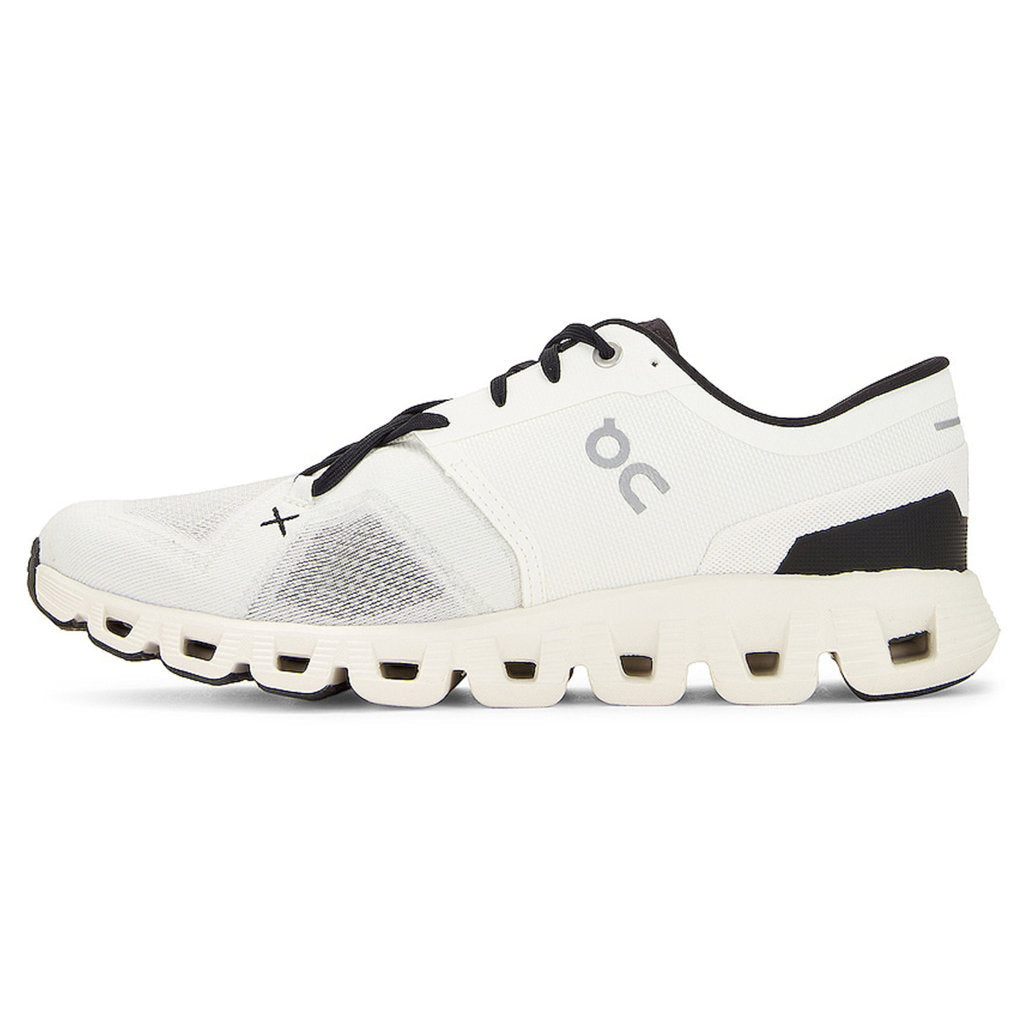 On Cloud X 3 Textile Men's Running Shoes#color_ivory black