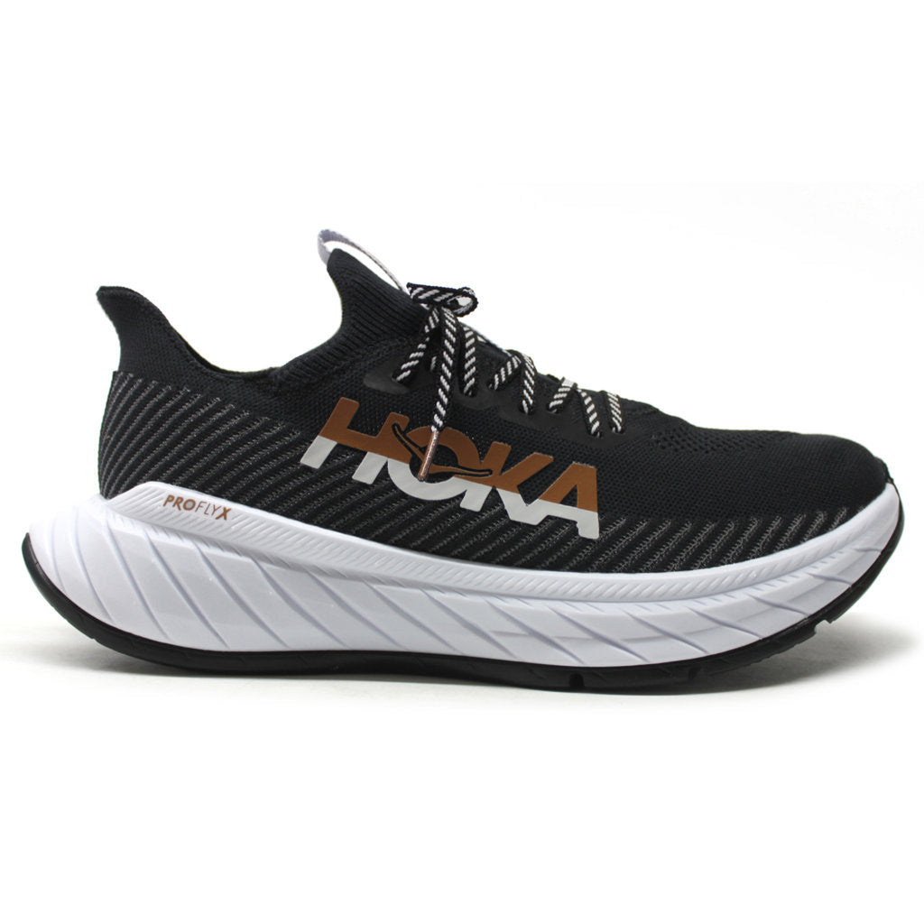 Hoka Carbon X 3 Textile Men's Running Shoes#color_black white