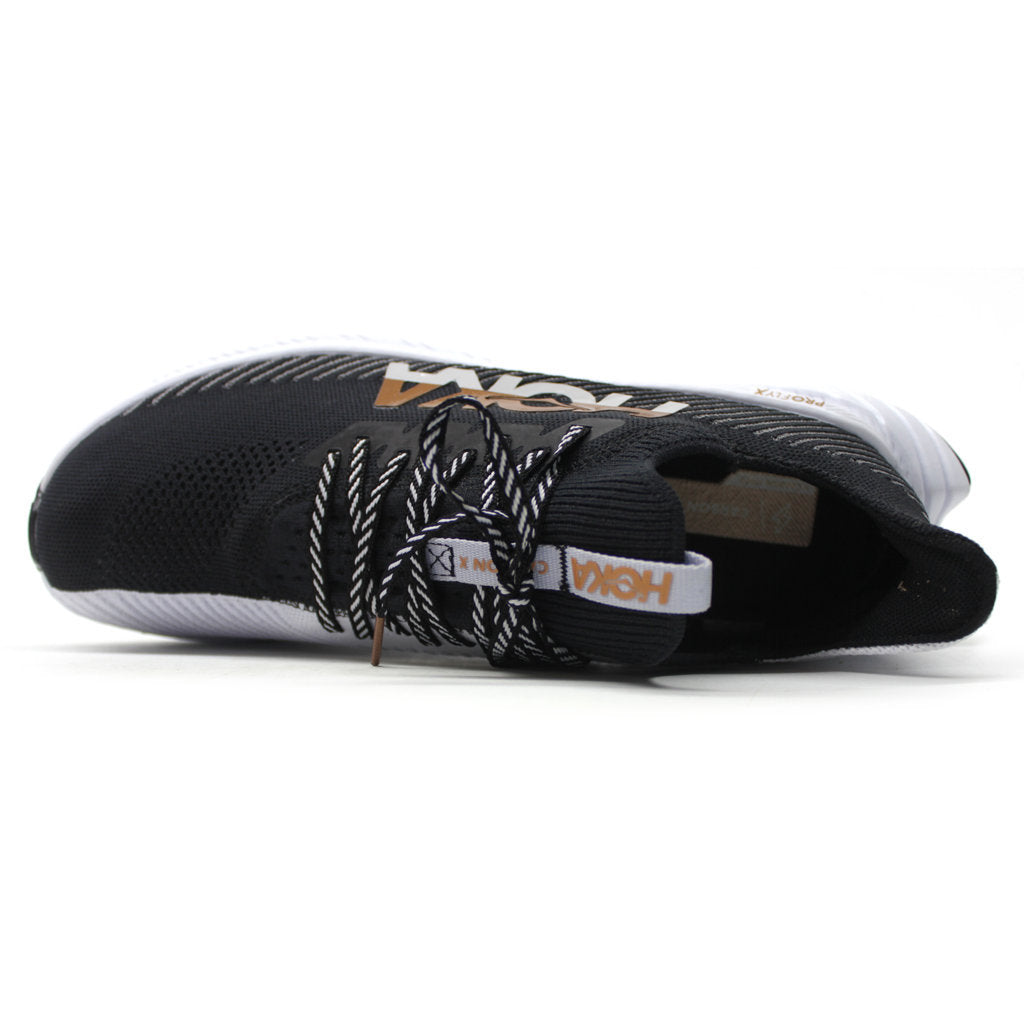 Hoka Carbon X 3 Textile Men's Running Shoes#color_black white