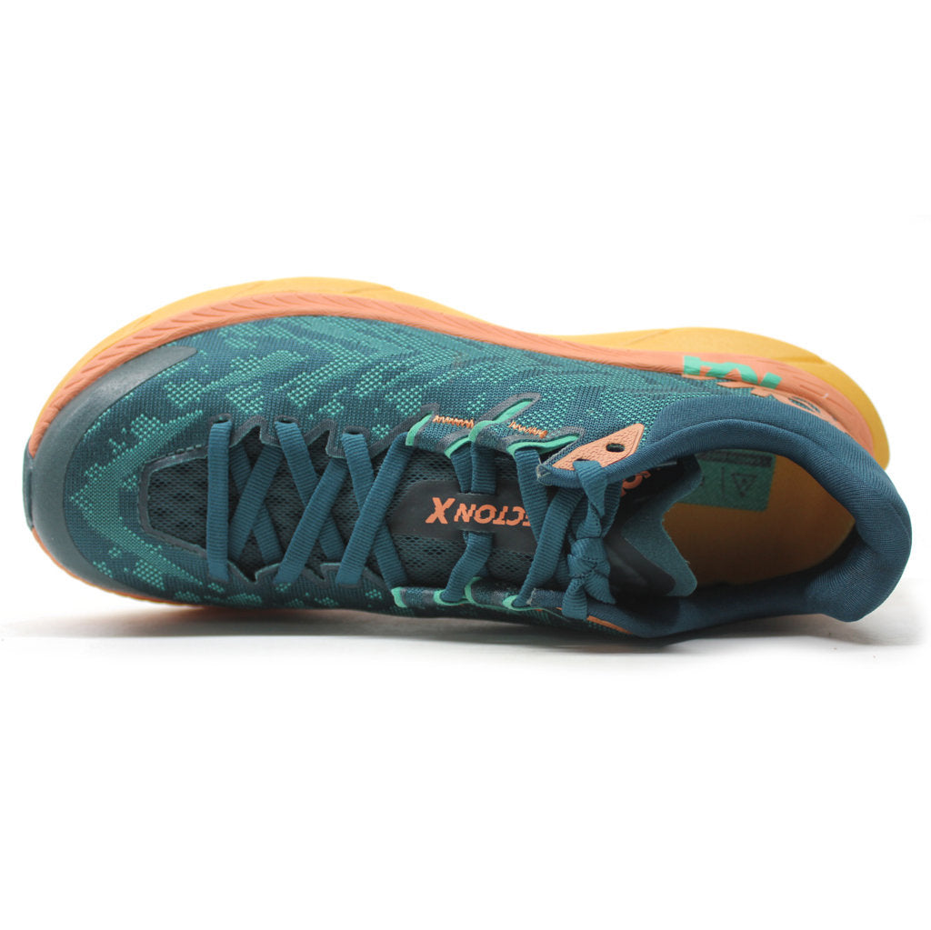 Hoka Tecton X Mesh Women's Running Shoes#color_deep teal water garden