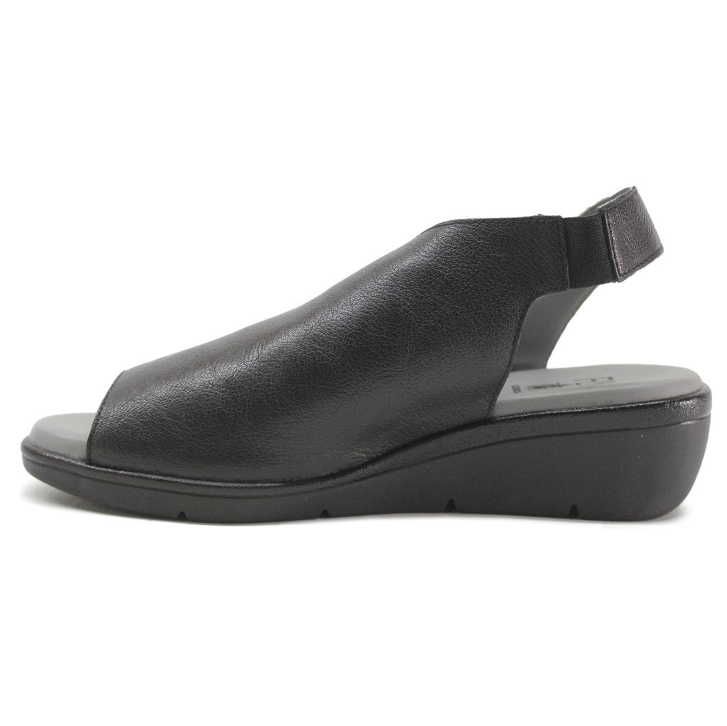 Fly London NILY940FLY Mousse Leather Womens Sandals#color_black