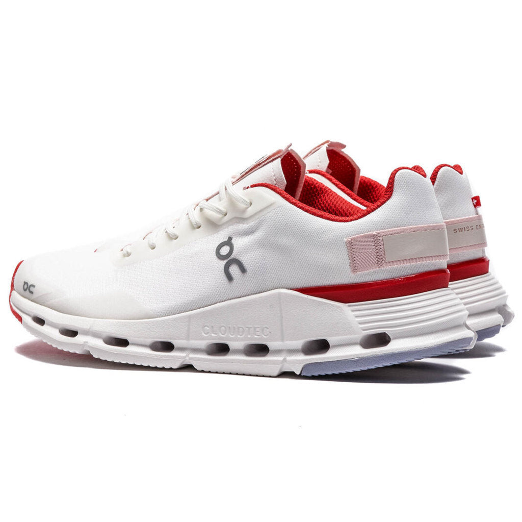 On Cloudnova Form Textile Men's Running Shoes#color_white red