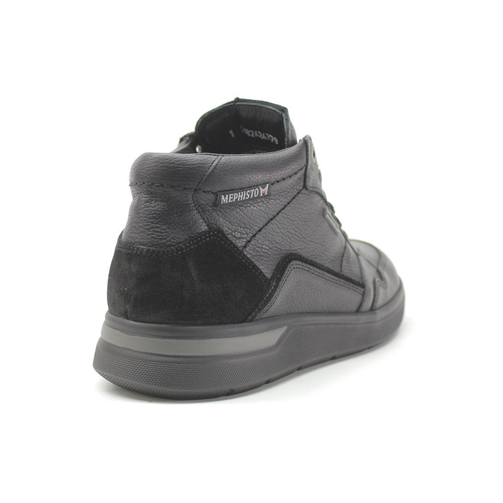 Mephisto Owel MT Leather Mens Boots#color_black