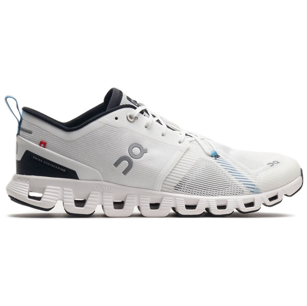 On Cloud X 3 Shift Textile Men's Running Shoes#color_white black