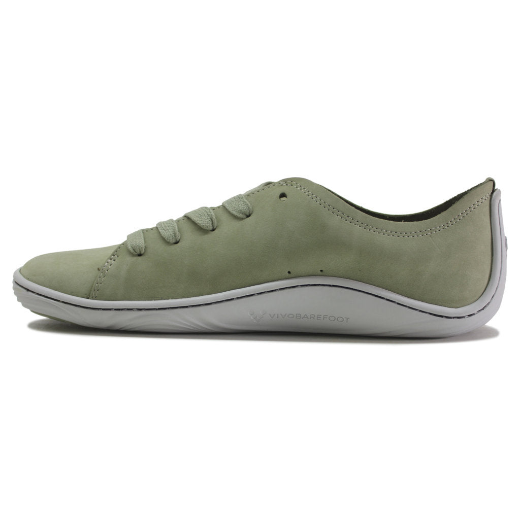 Vivobarefoot Addis Lewa Leather Mens Trainers#color_sage