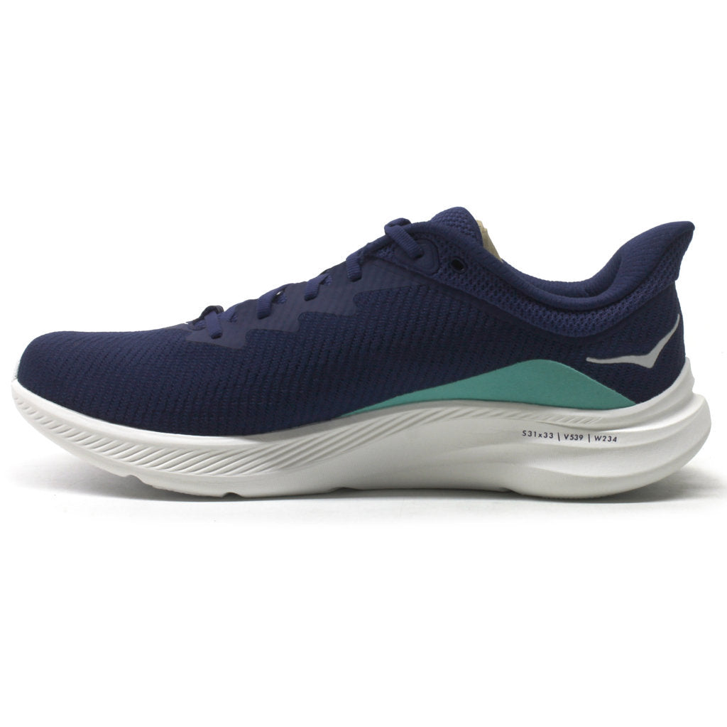 Hoka Solimar Synthetic Textile Men's Running Shoes#color_bellwether blue ceramic