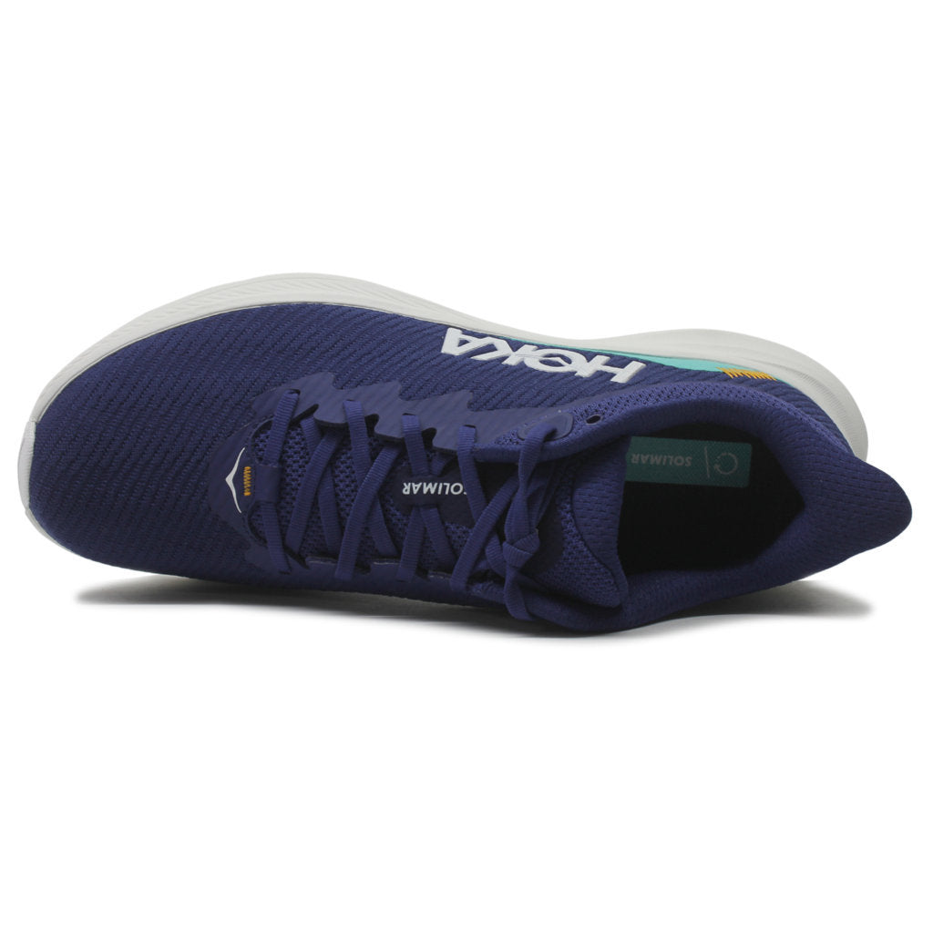 Hoka Solimar Synthetic Textile Men's Running Shoes#color_bellwether blue ceramic