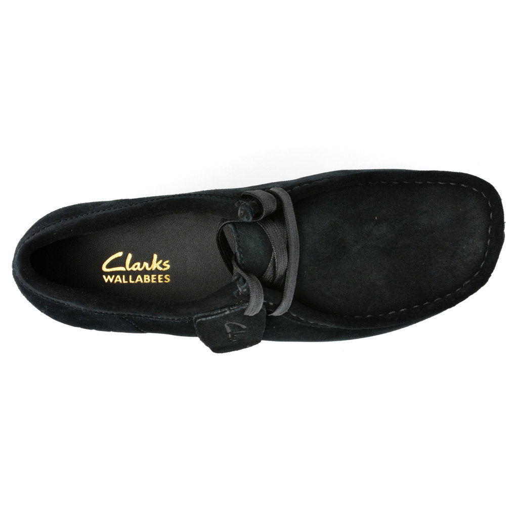Clarks Wallabee Evo Suede Women's Shoes#color_black