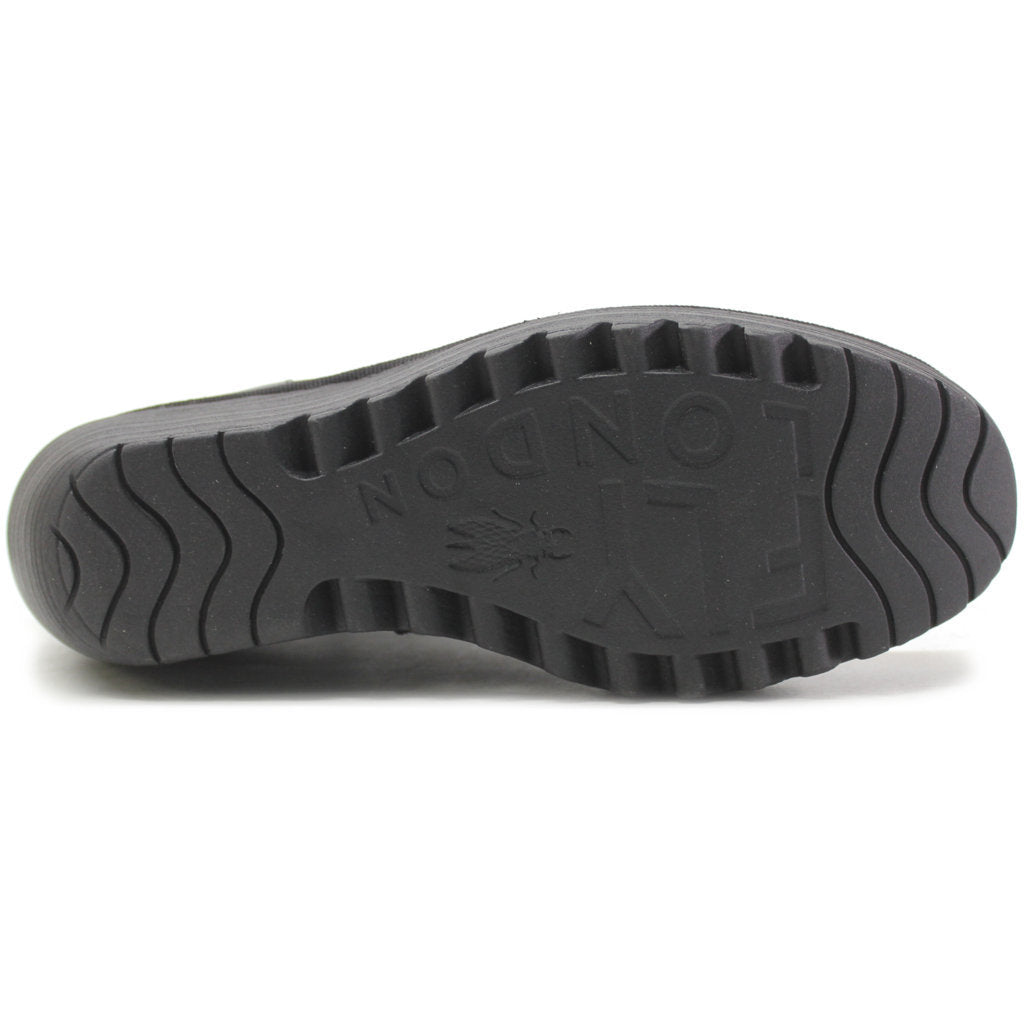 Fly London Yopa461Fly Mousse Oil Suede Women's Wedge Ankle Boots#color_black