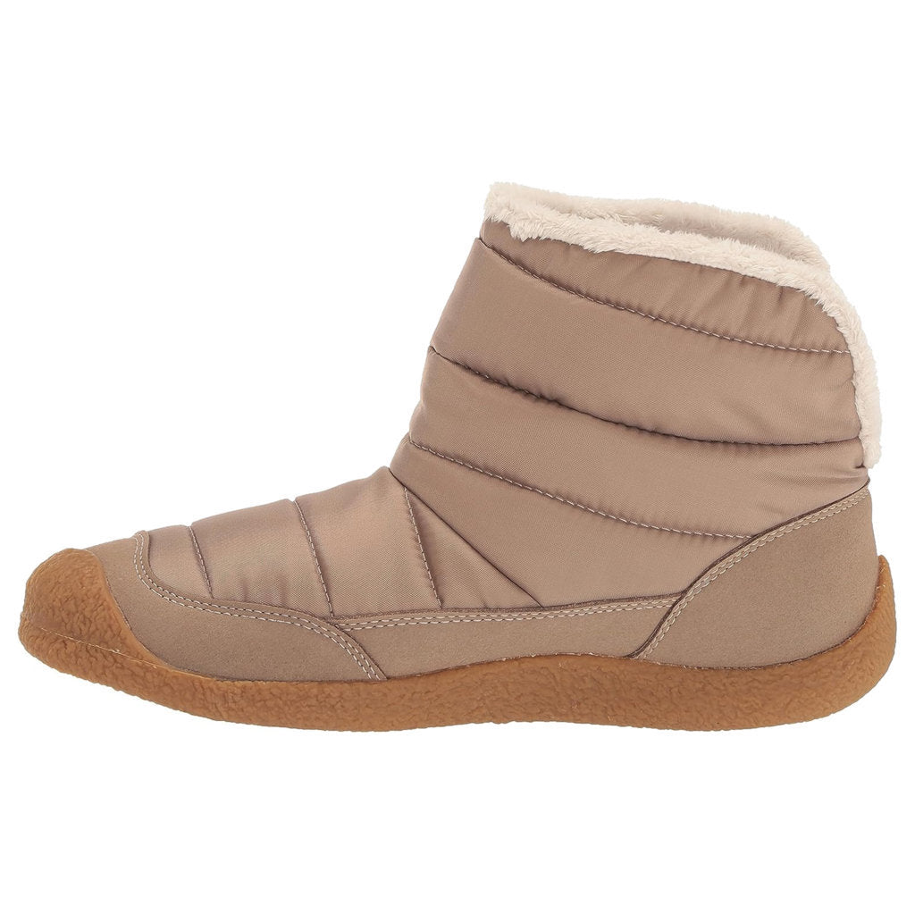 Keen Howser Fold Down Nylon Womens Boots#color_timberwolf plaza taupe