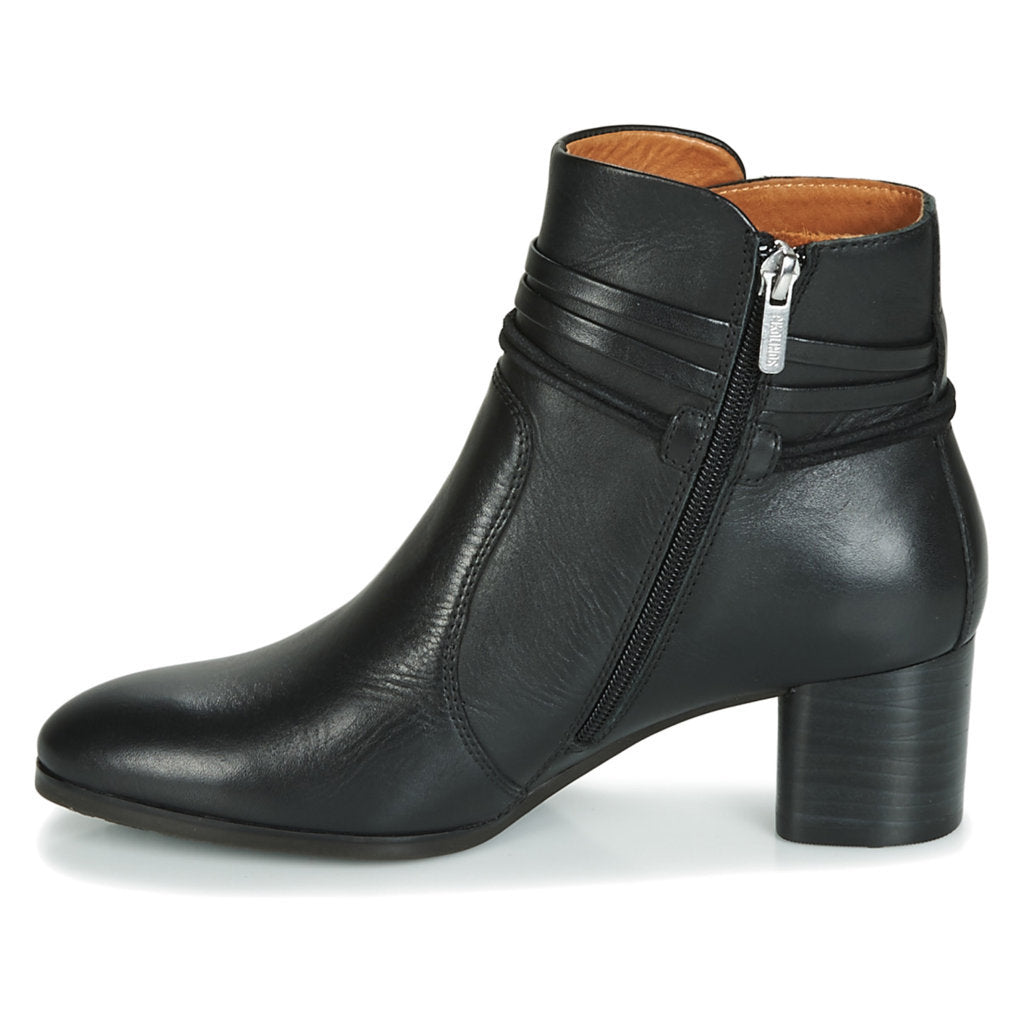 Pikolinos Calafat Leather Womens Boots#color_black