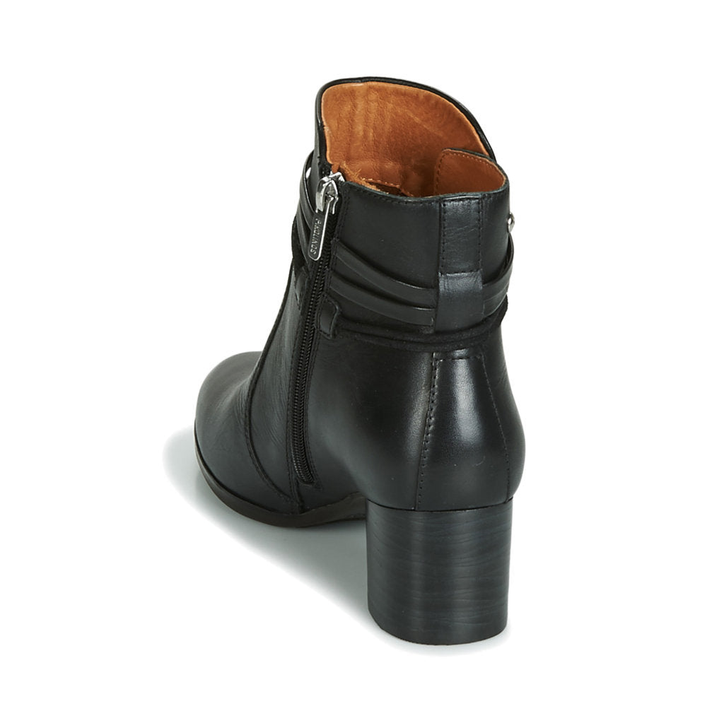 Pikolinos Calafat Leather Womens Boots#color_black