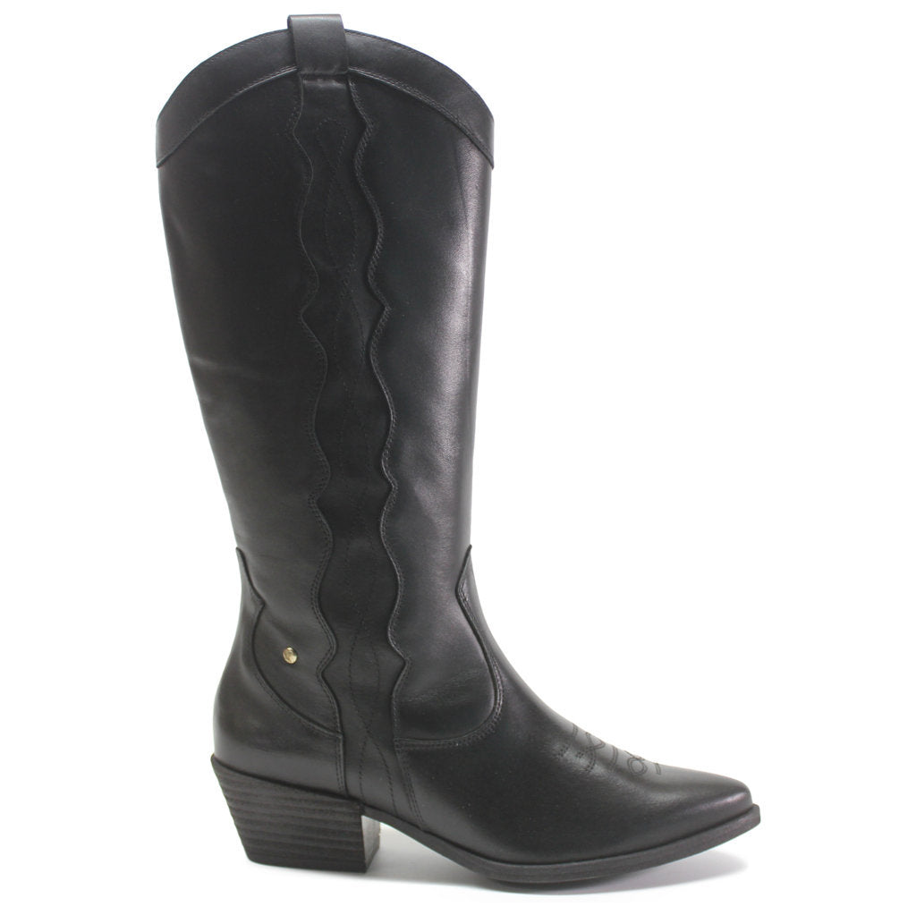 Pikolinos Vergel W5Z Leather Womens Boots#color_black