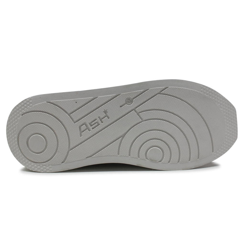 Ash Impuls Fur Leather Womens Trainers#color_black black white