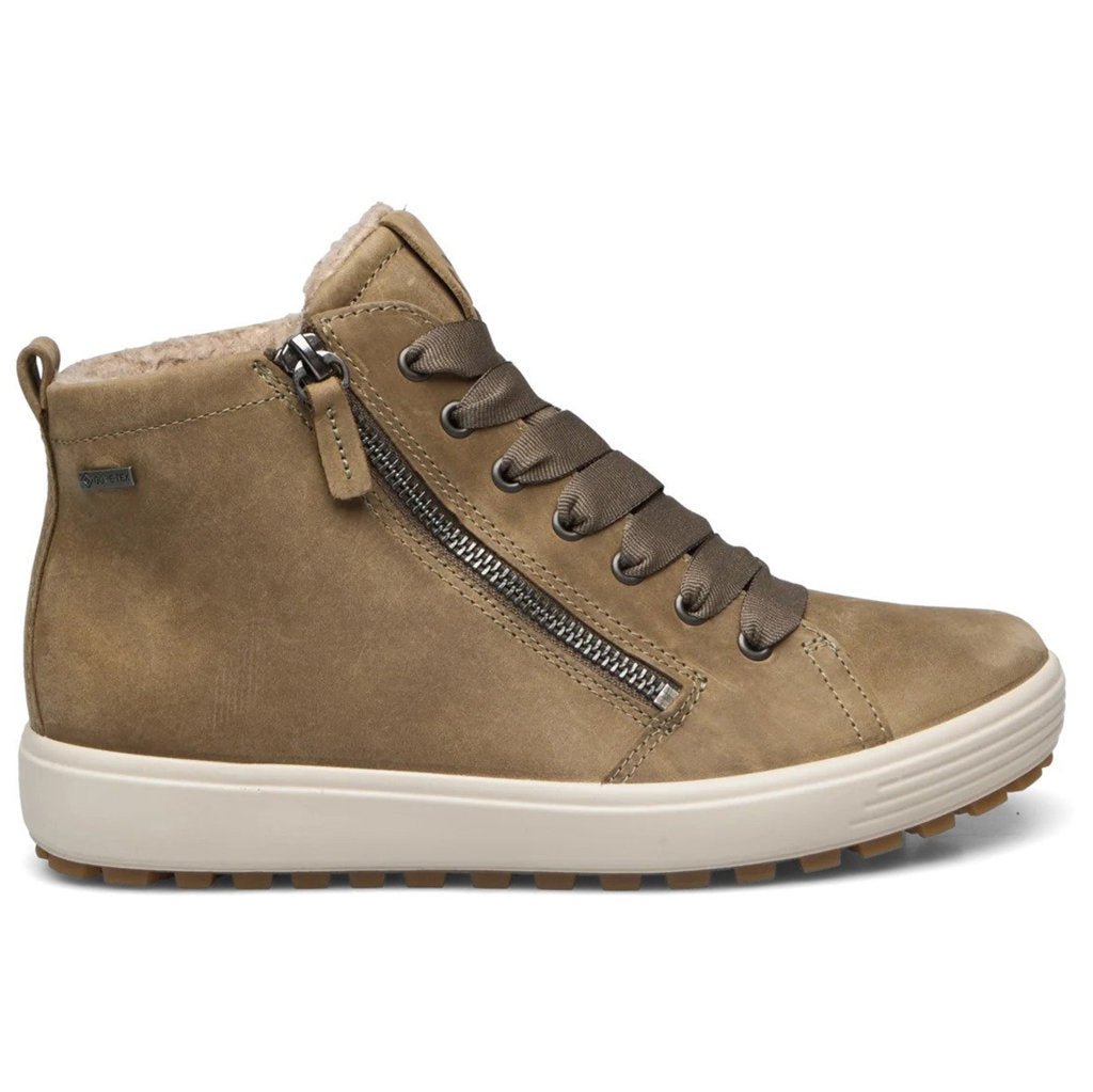 Ecco Soft 7 Tred Oiled Leather Womens Boots#color_sage