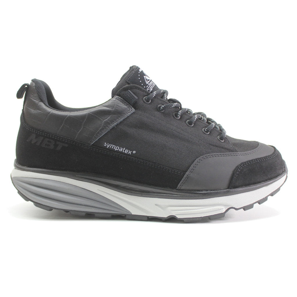 MBT Naga Sym Leather Synthetic Mens Trainers#color_black