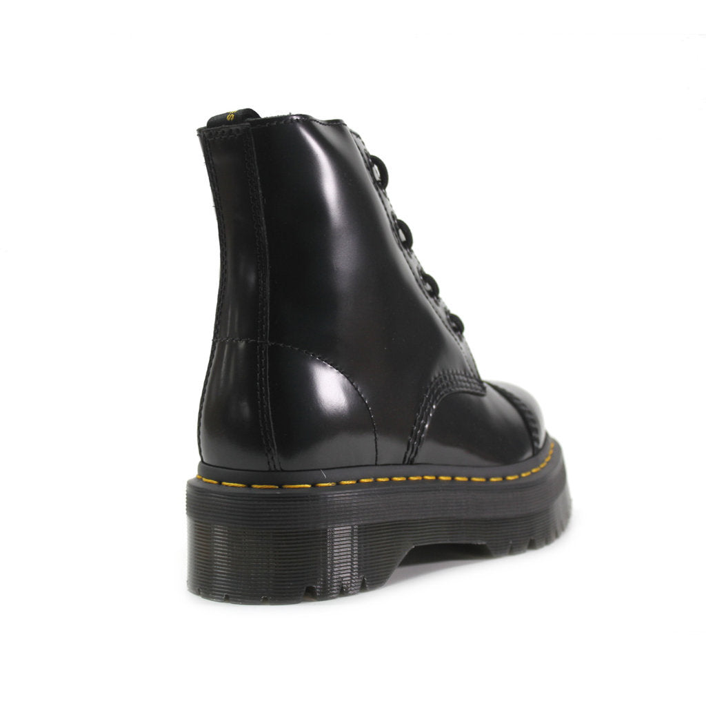 Dr. Martens Sinclair FL Buttero Leather Womens Boots#color_black