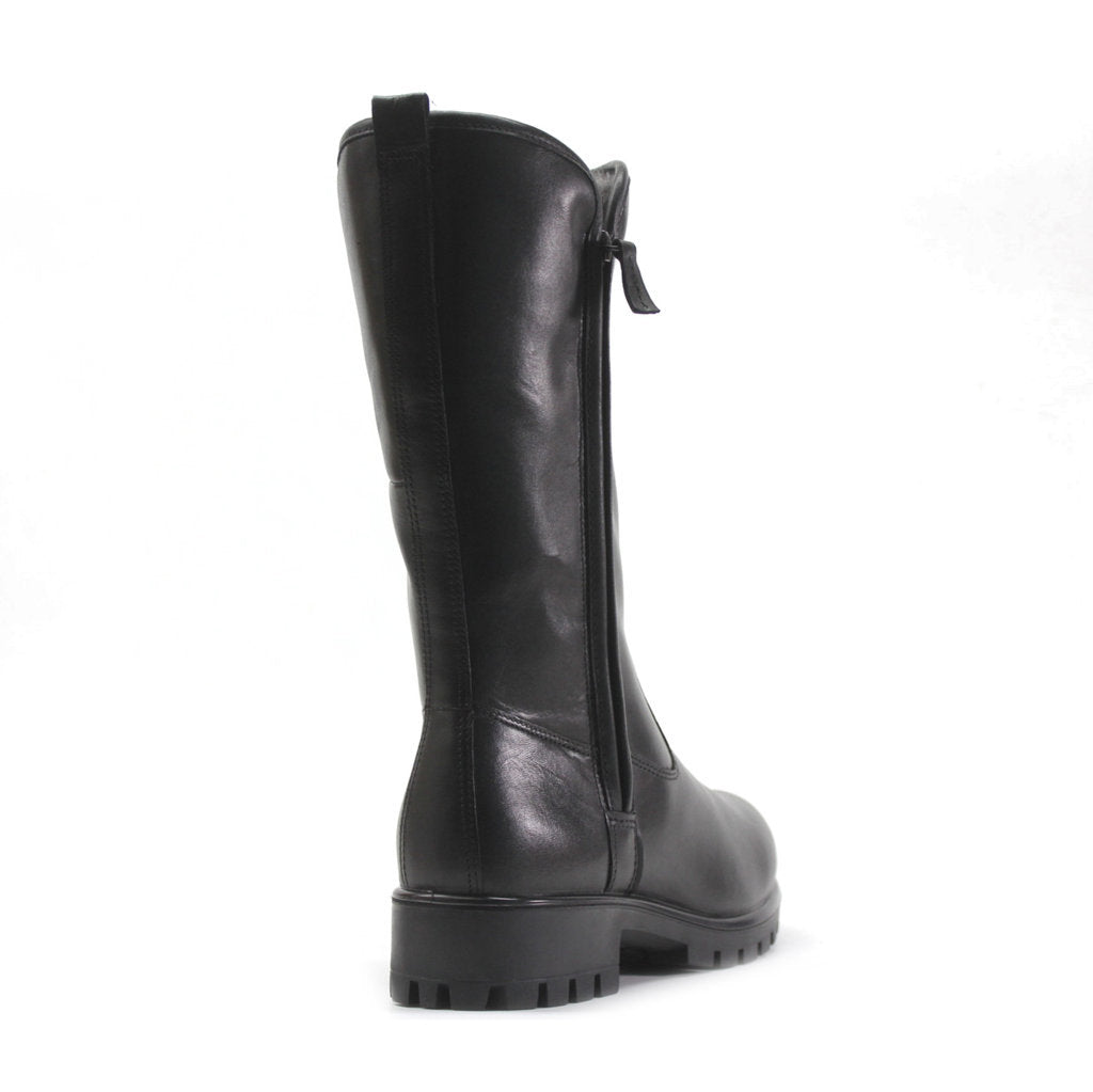 Ecco Modtray 490043 Full Grain Leather Womens Boots#color_black