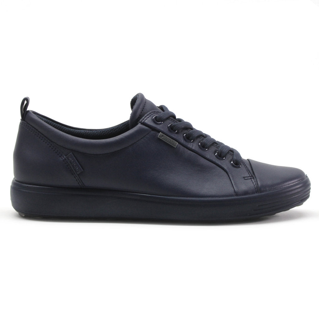 Ecco Soft Gore Tex Full Grain Leather Women's Running Trainers