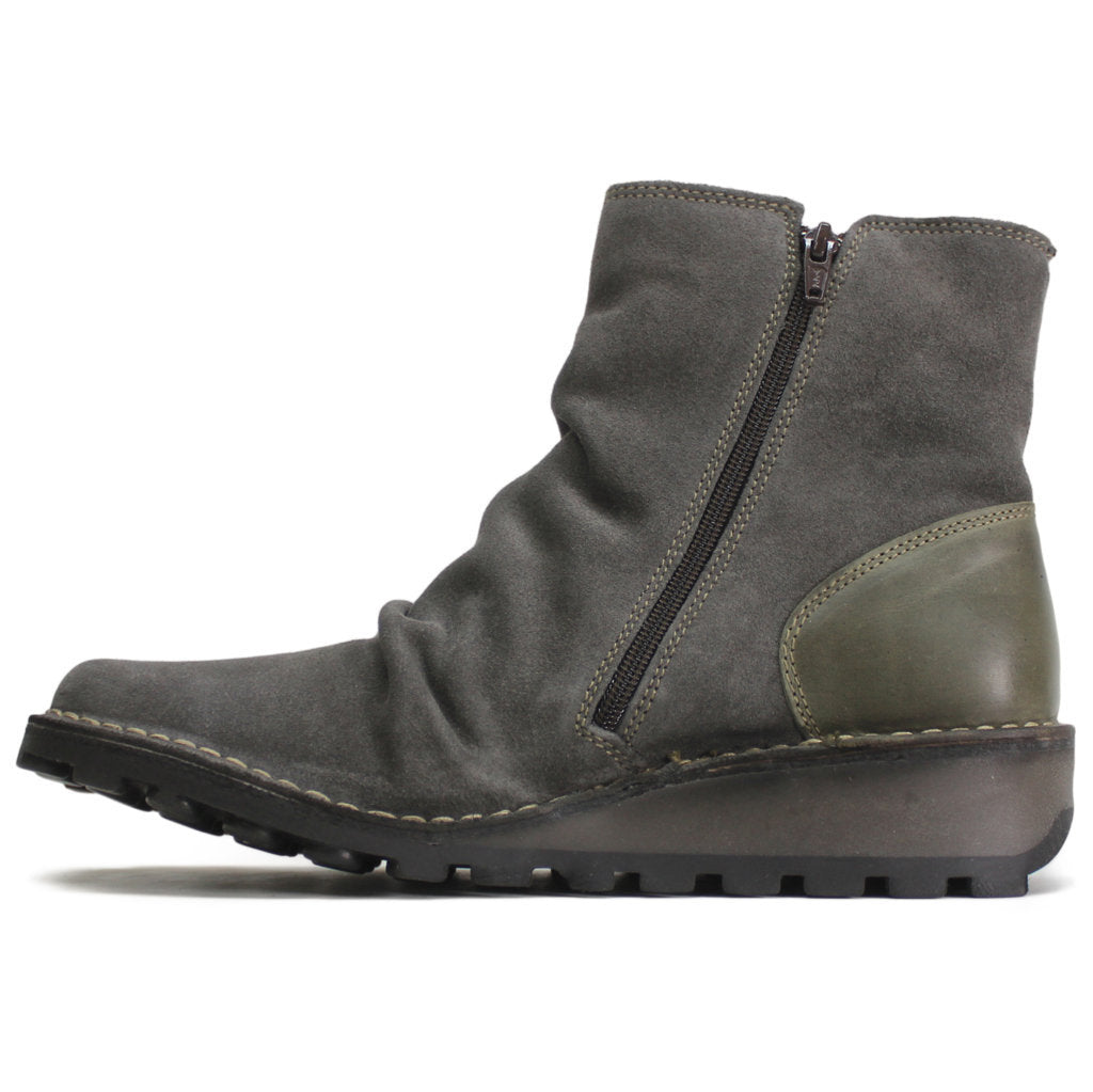 Fly London MON944FLY Rug Oiled Suede Womens Boots#color_diesel