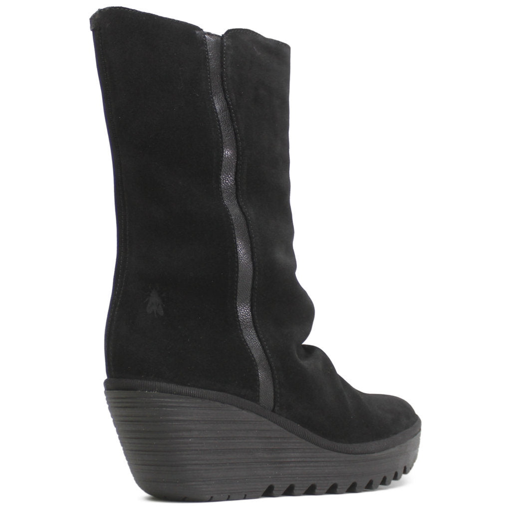 Fly London YEMY408FLY Leather Womens Boots#color_black