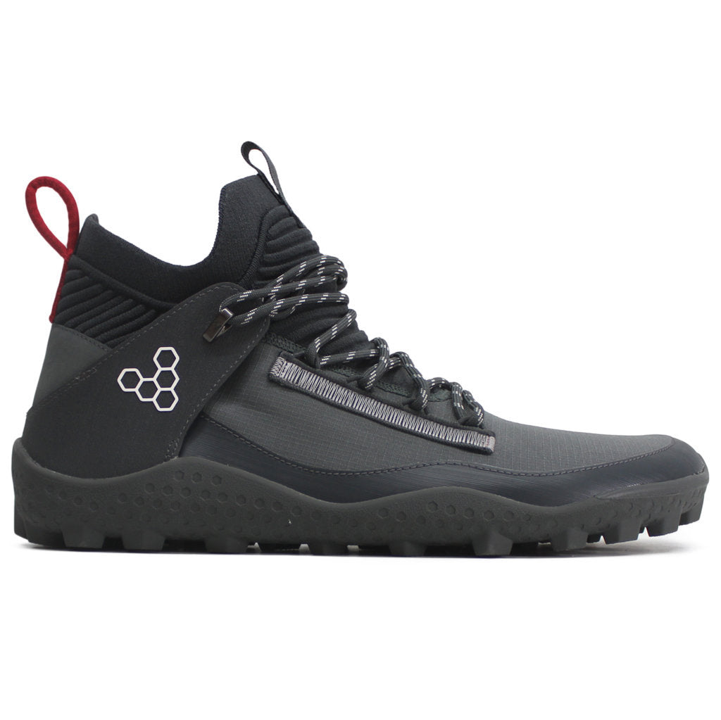 Vivobarefoot Magna Lite WR SG Textile Synthetic Mens Trainers#color_charcoal