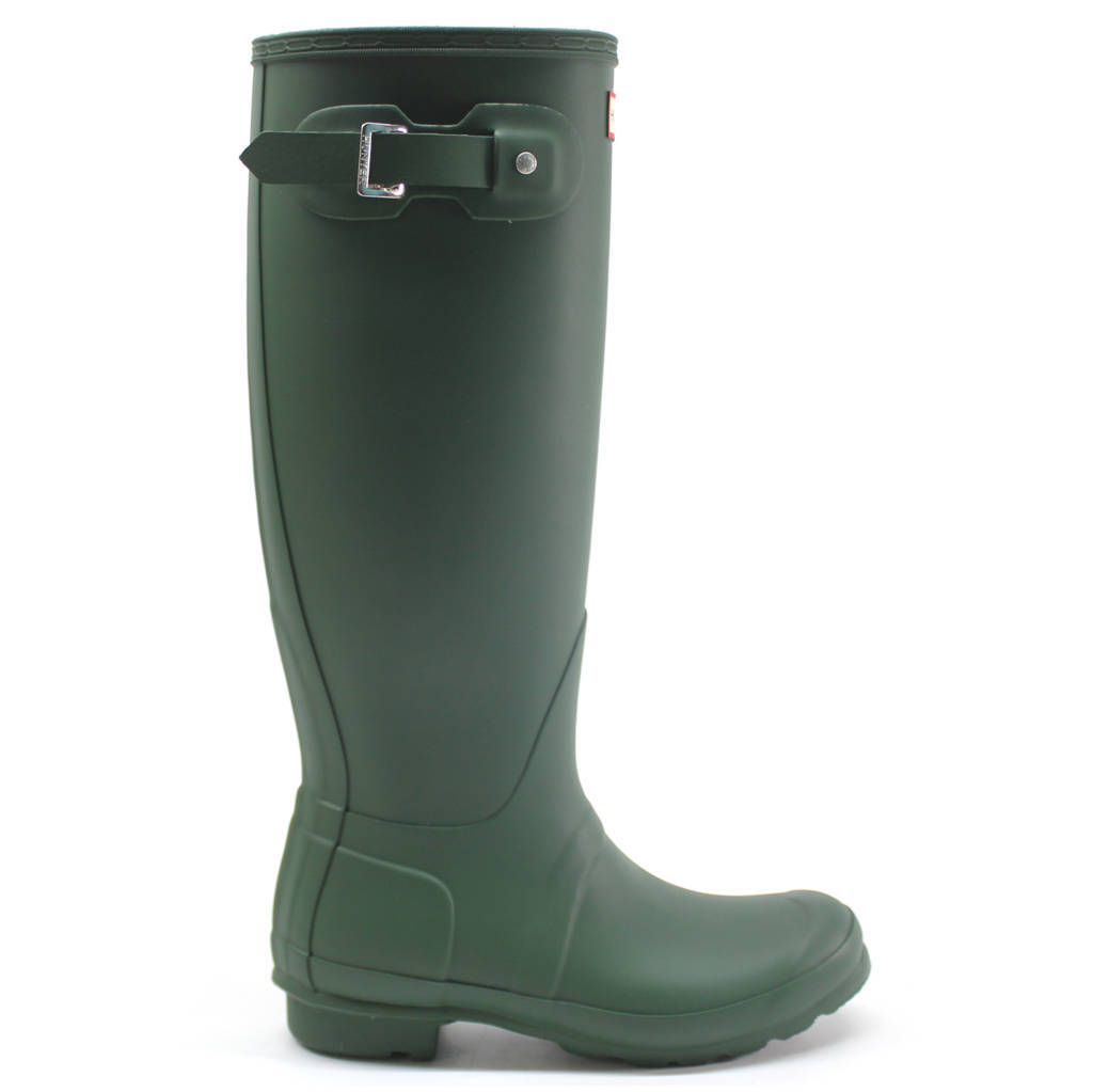 Hunter Original Tall Green Womens Rain Boots Wellies - S - UK 8