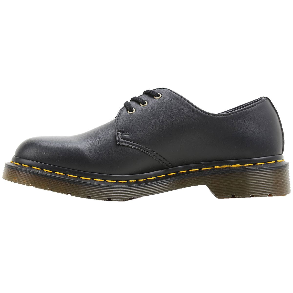 Dr. Martens Felix Rub Off Vegan 1461 3 Eyelet 14046001 Unisex Shoes Black - 5 UK#color_black