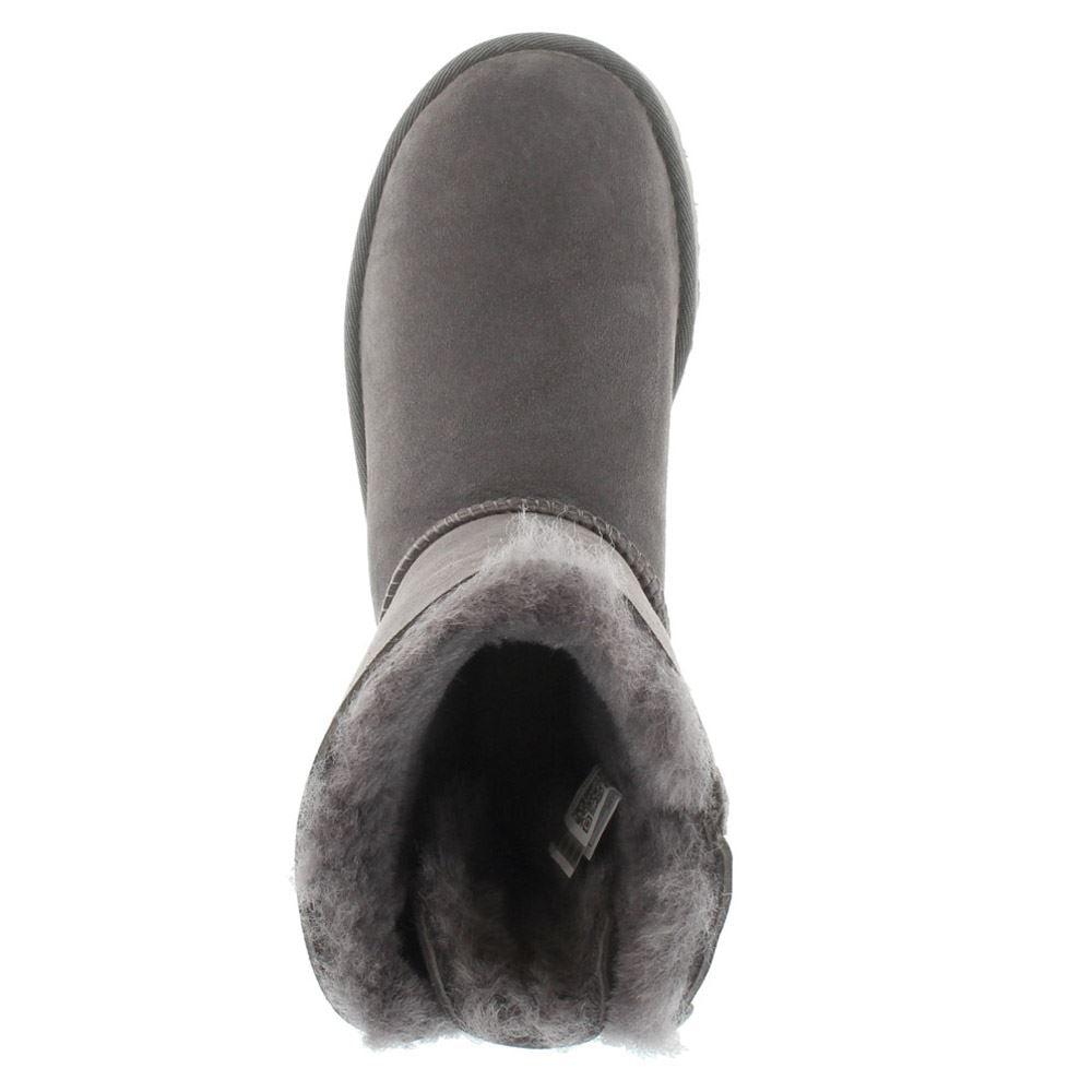 Ugg Bailey Bow II Suede Womens Boots#color_grey
