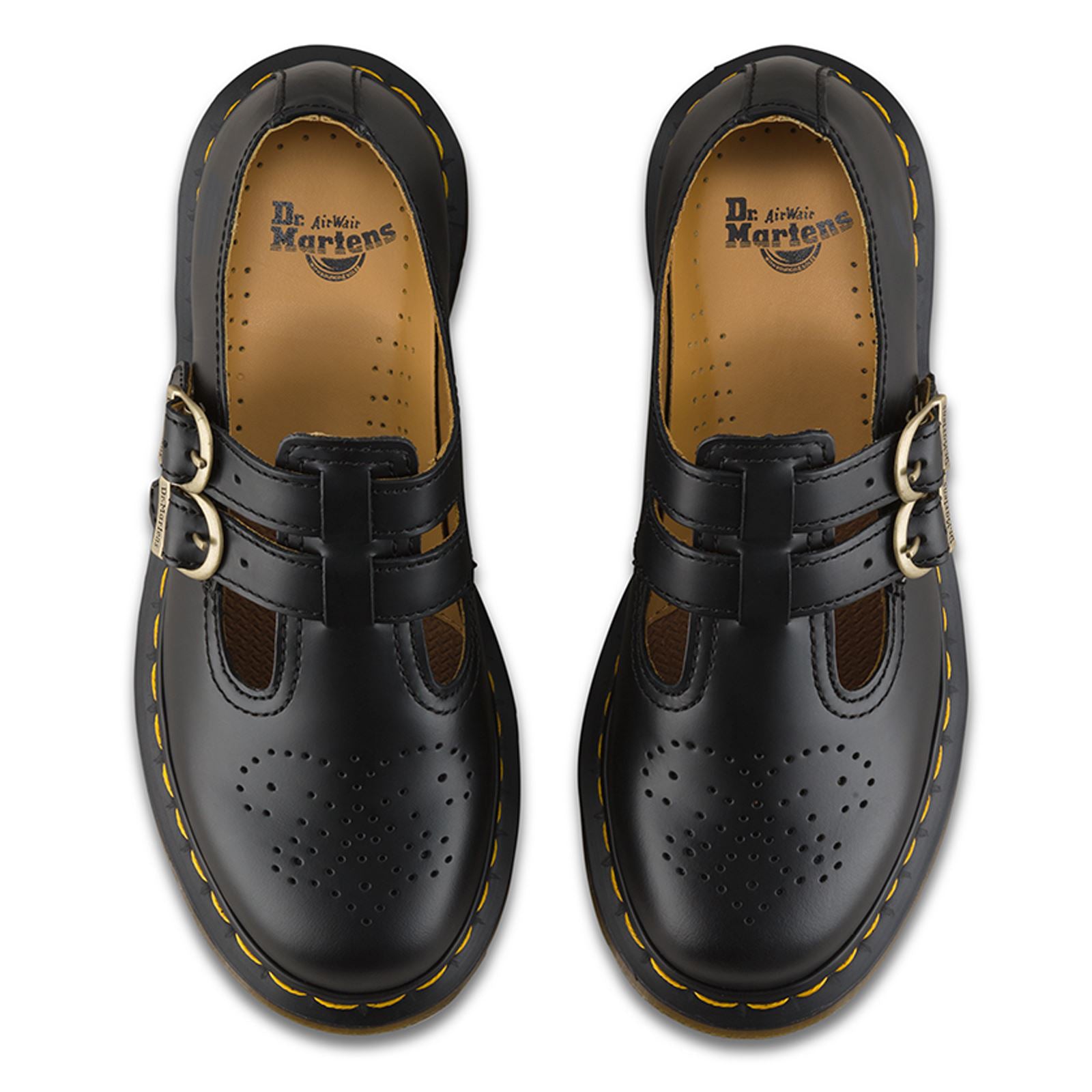Dr. Martens 8065 Mary Jane Leather Women's Casual Black Shoes
