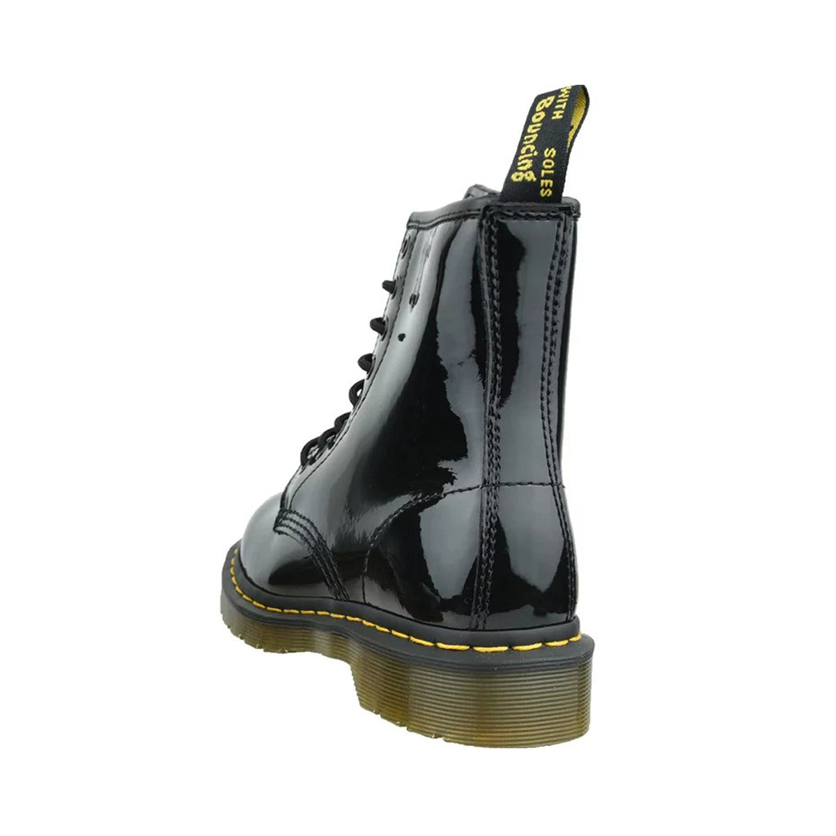 Dr. Martens 1460 Patent Lamper Glossy Women's Ankle Boots#color_black