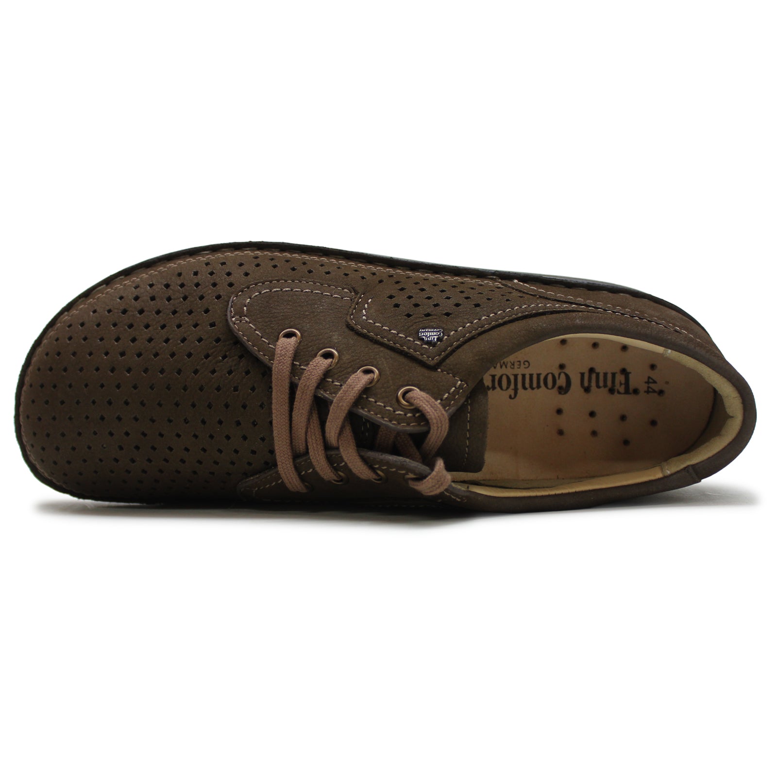 Finn Comfort 1009 Baden Caffee Mens Shoes#color_brown