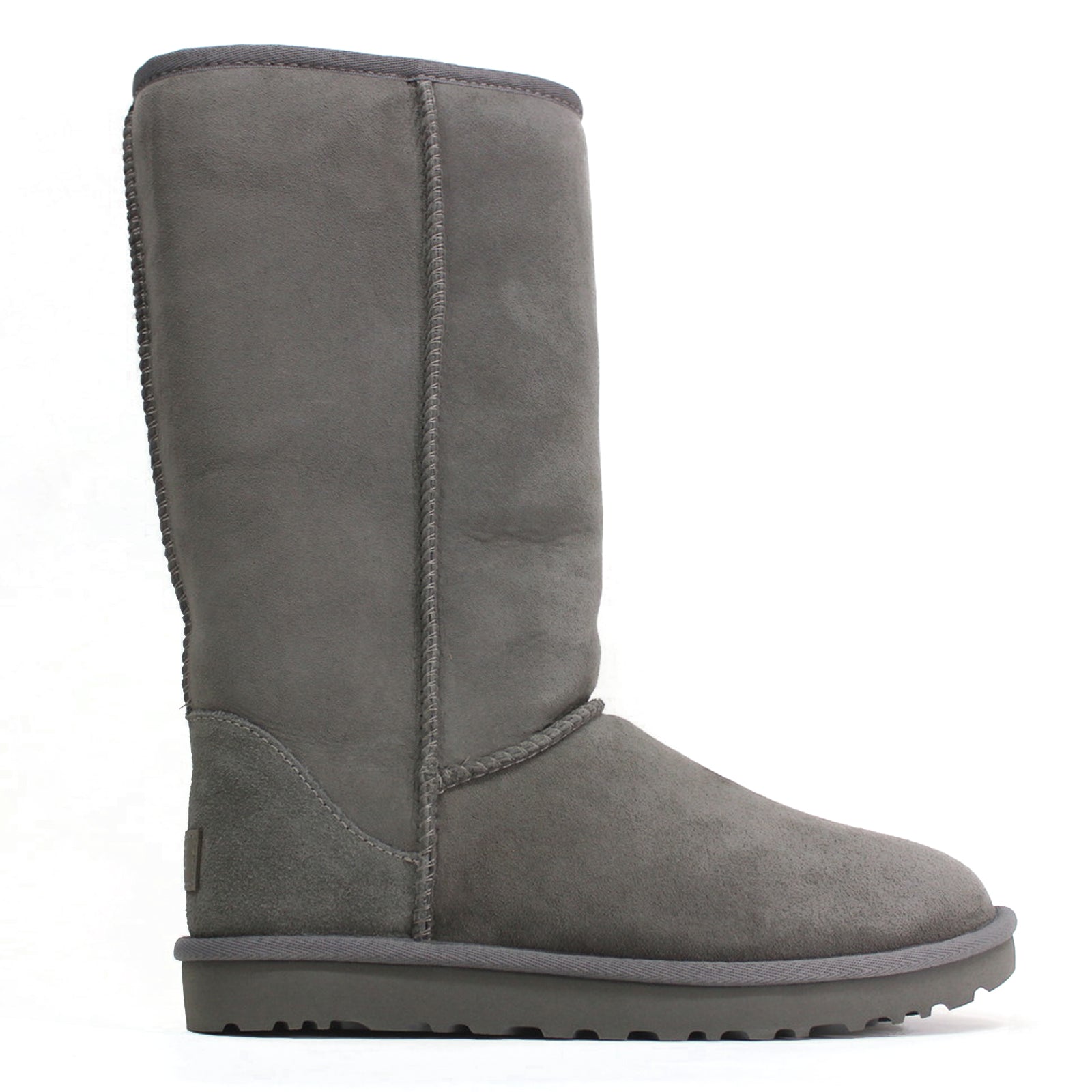 UGG Classic Tall II Suede Sheepskin Women's Snow Boots#color_grey