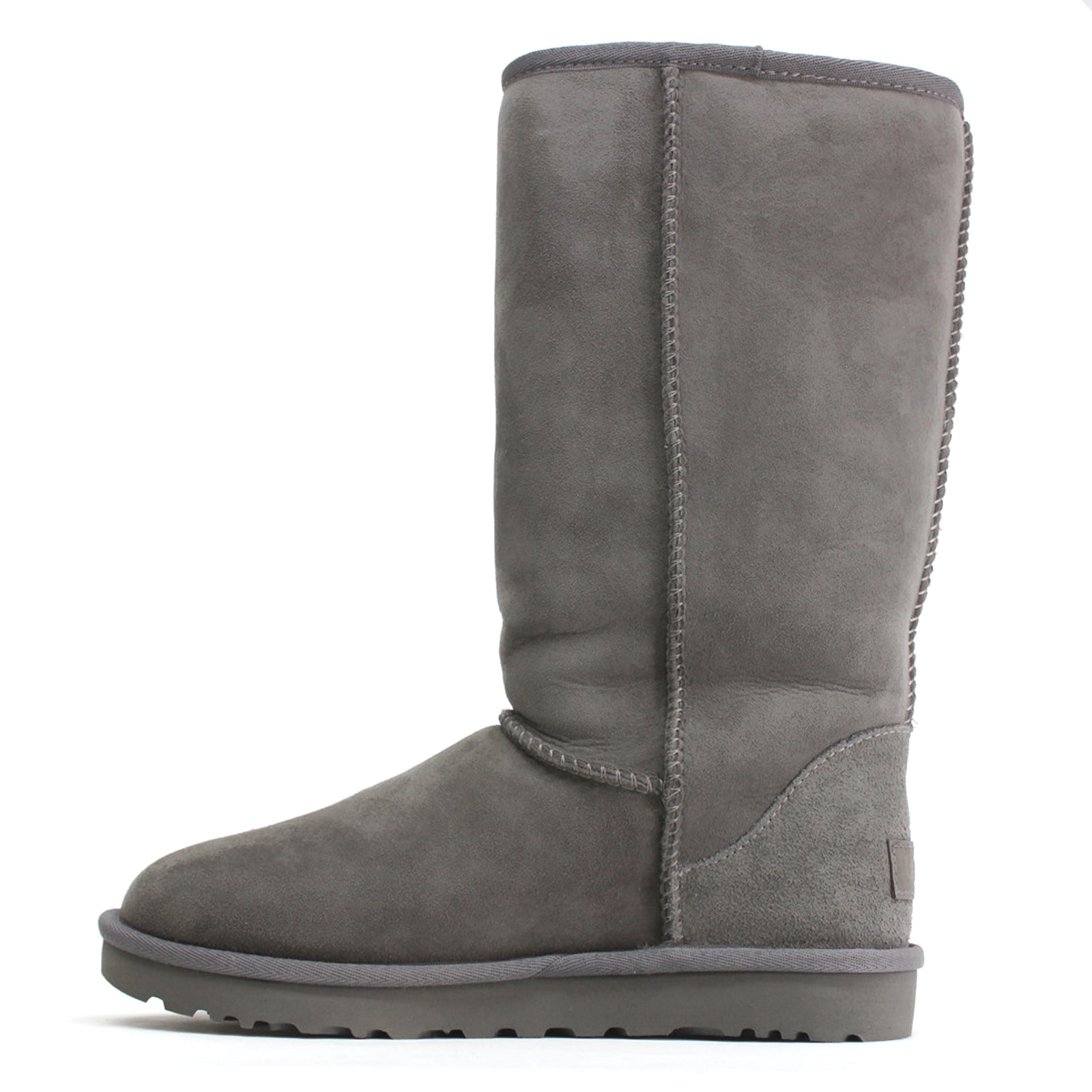UGG Classic Tall II Suede Sheepskin Women's Snow Boots#color_grey