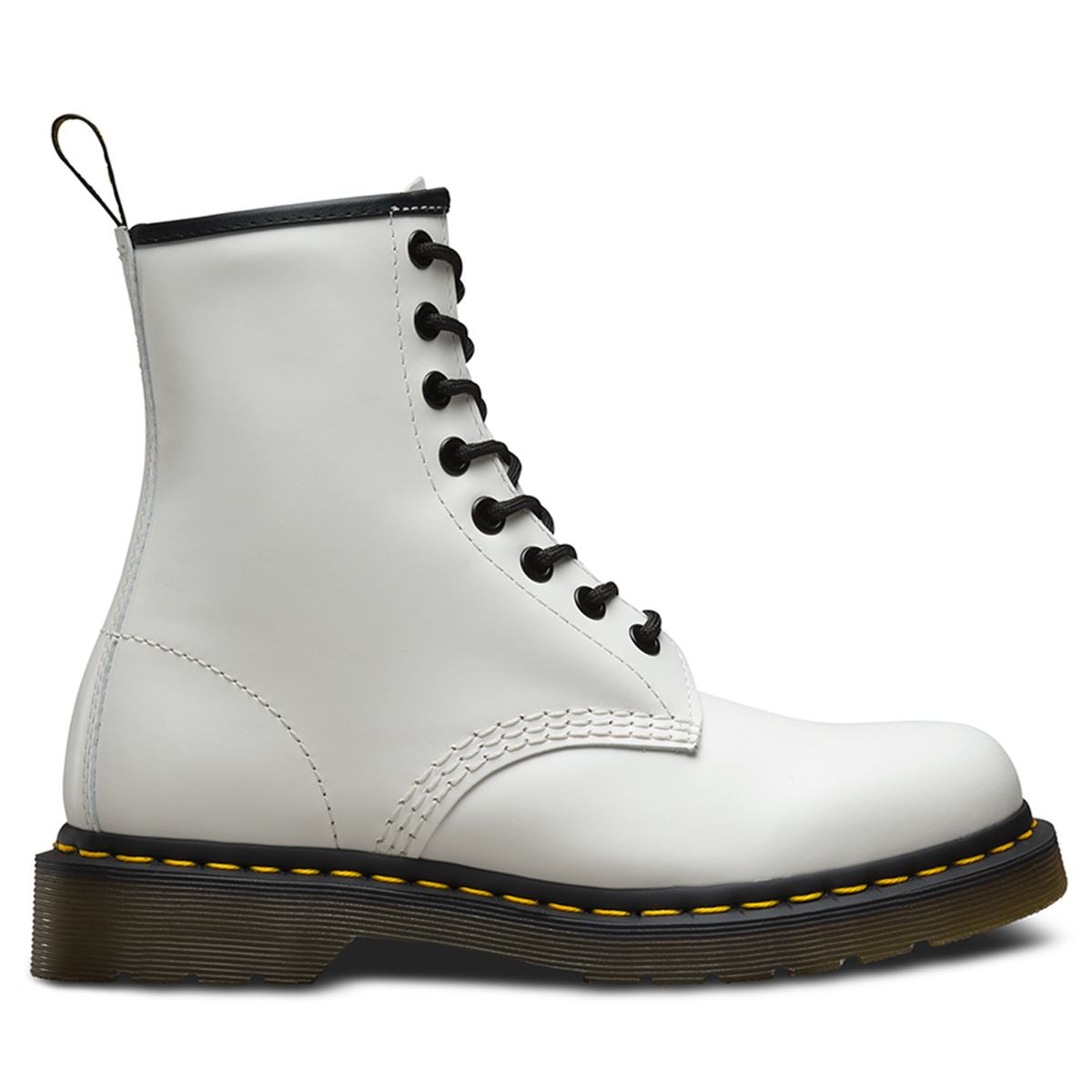Dr. Martens 1460 11822100 Smooth Leather Unisex Boots - White - 6#color_white