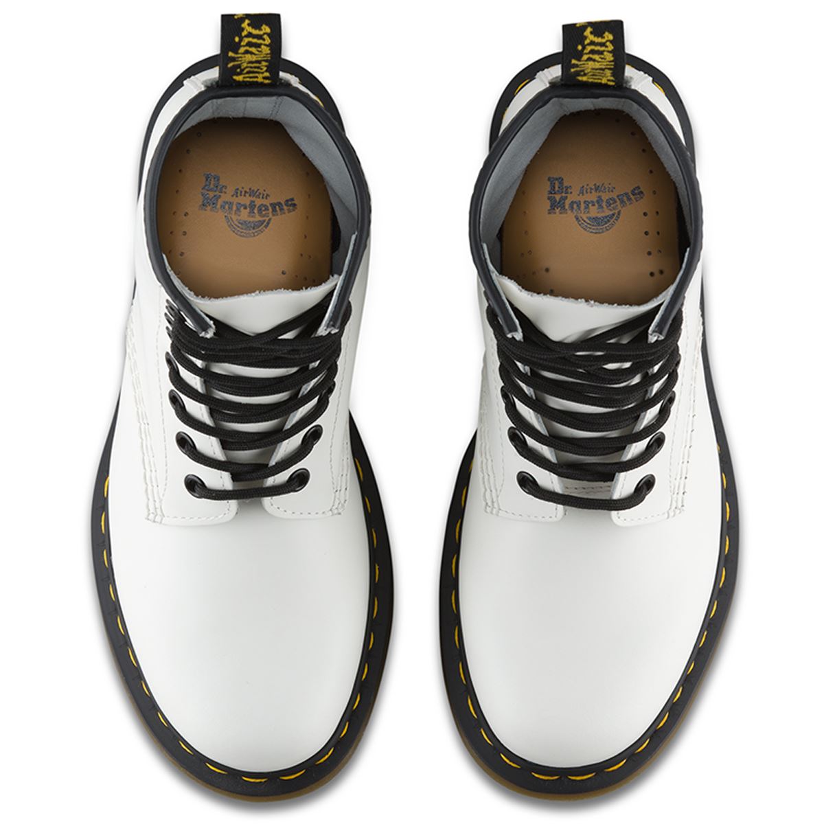 Dr. Martens 1460 11822100 Smooth Leather Unisex Boots - White - 6#color_white