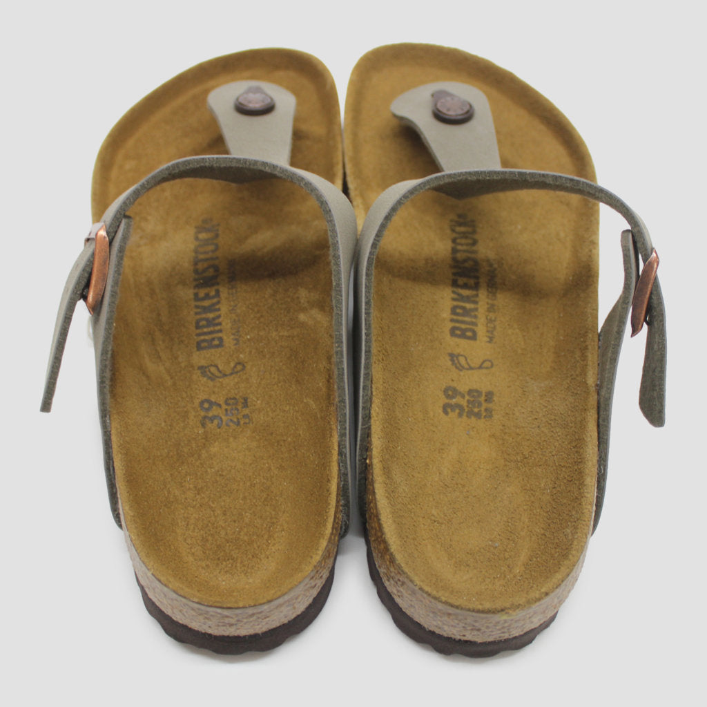 Birkenstock Gizeh Stone Birko-Flor Womens Sandals - UK 5.5