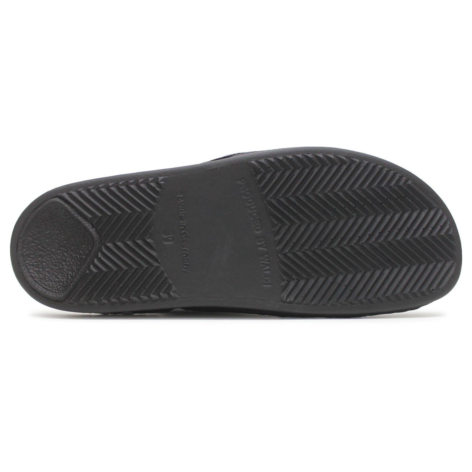 Finn Comfort Amalfi Leather Men's Slip-On Sandals#color_black