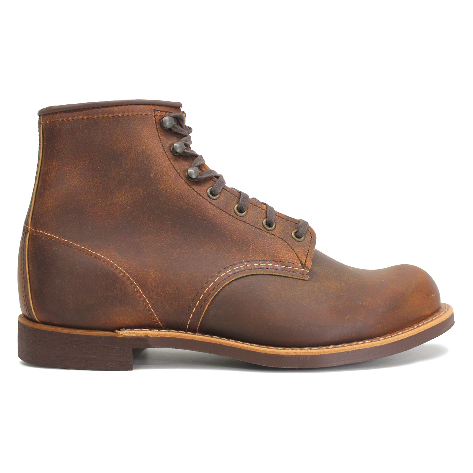 Red Wing 3343 Blacksmith Nubuck Leather 6 Inch Men's Ankle Boots#color_brown
