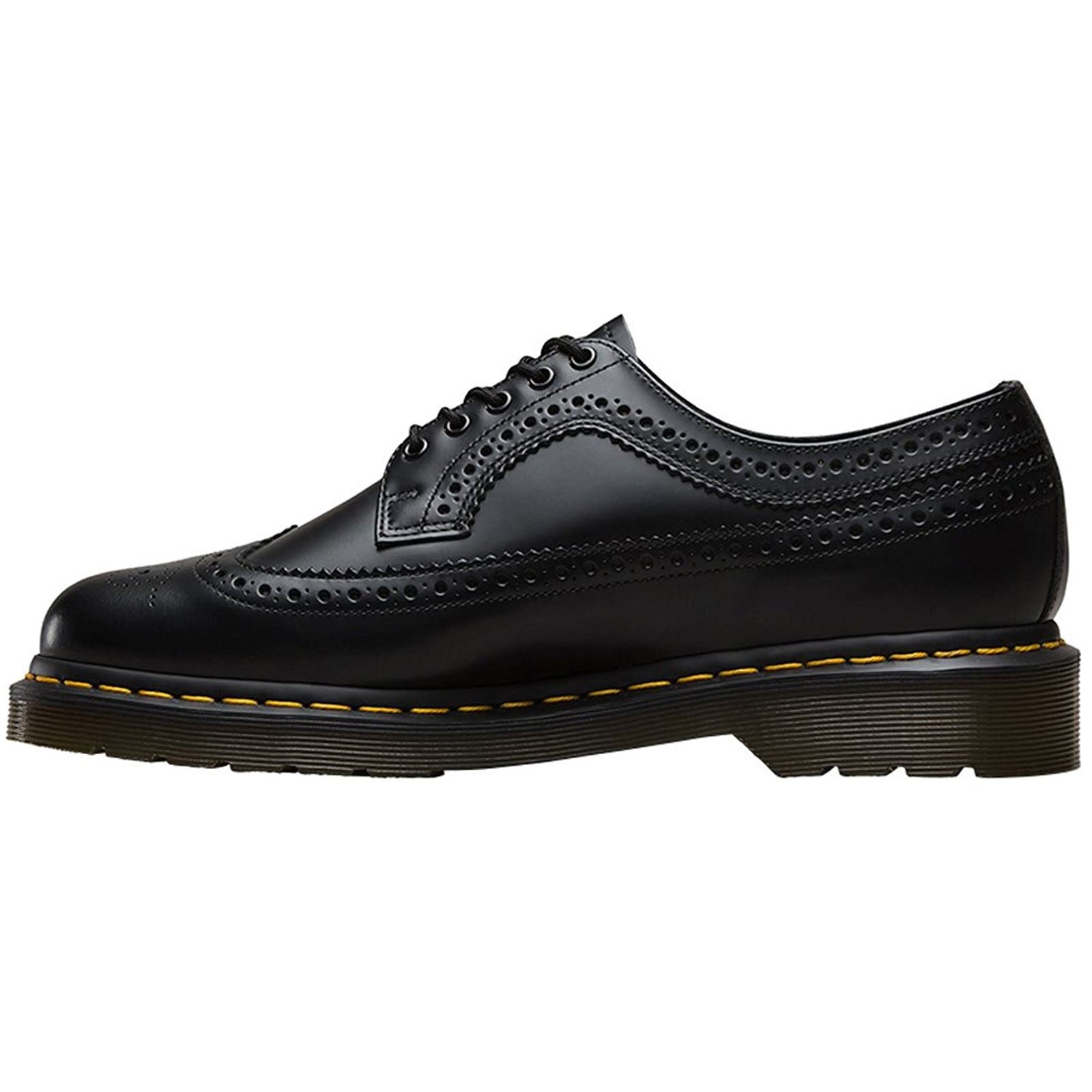 Dr. Martens 3989 5-Eyelet Leather Unisex Oxfords Black Shoes
