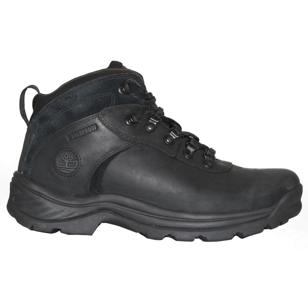 Timberland Flume Mid Waterproof Black Mens Leather Ankle Lace-up Boots - UK 9