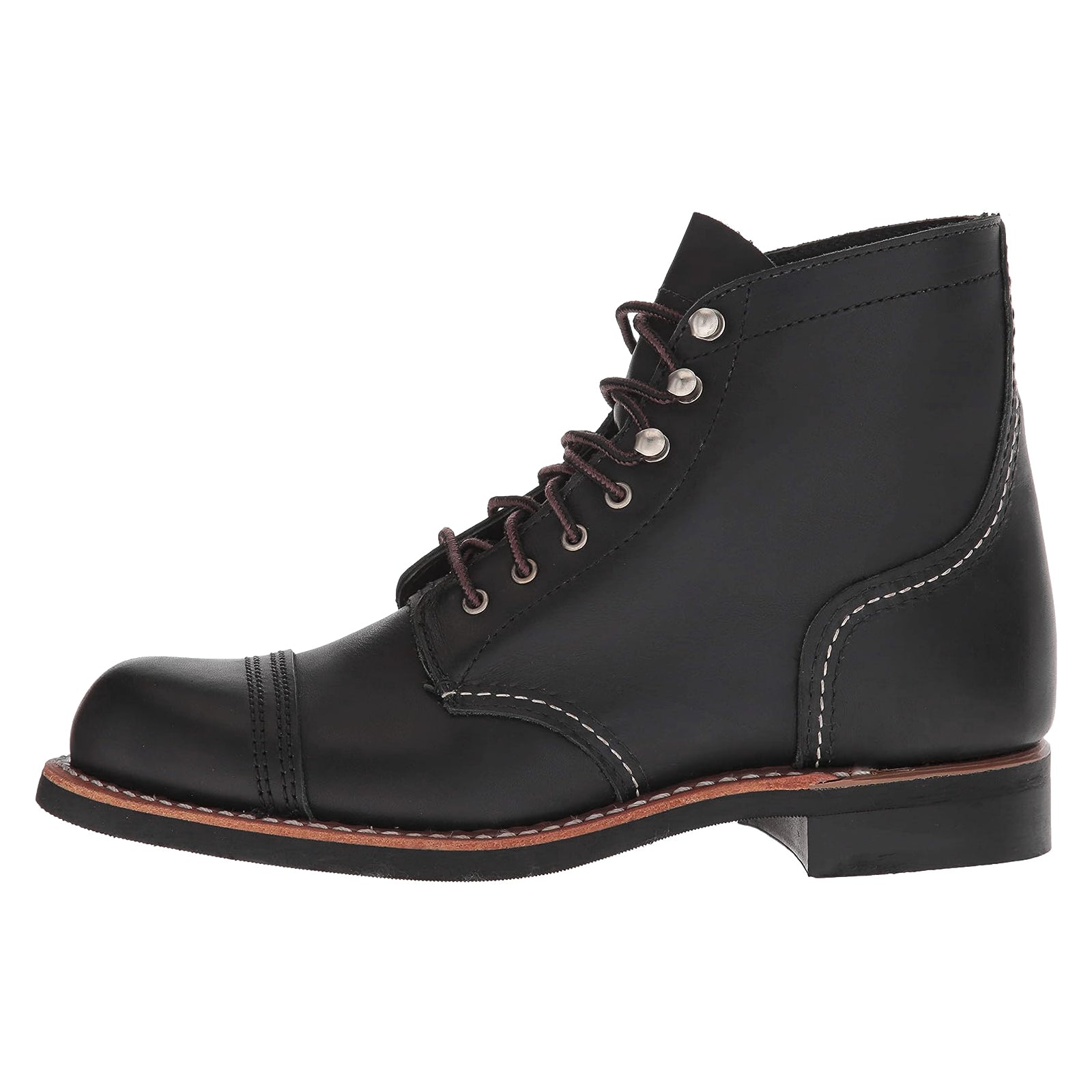 Red Wing Iron Ranger 3366 Black Womens Boots#color_black
