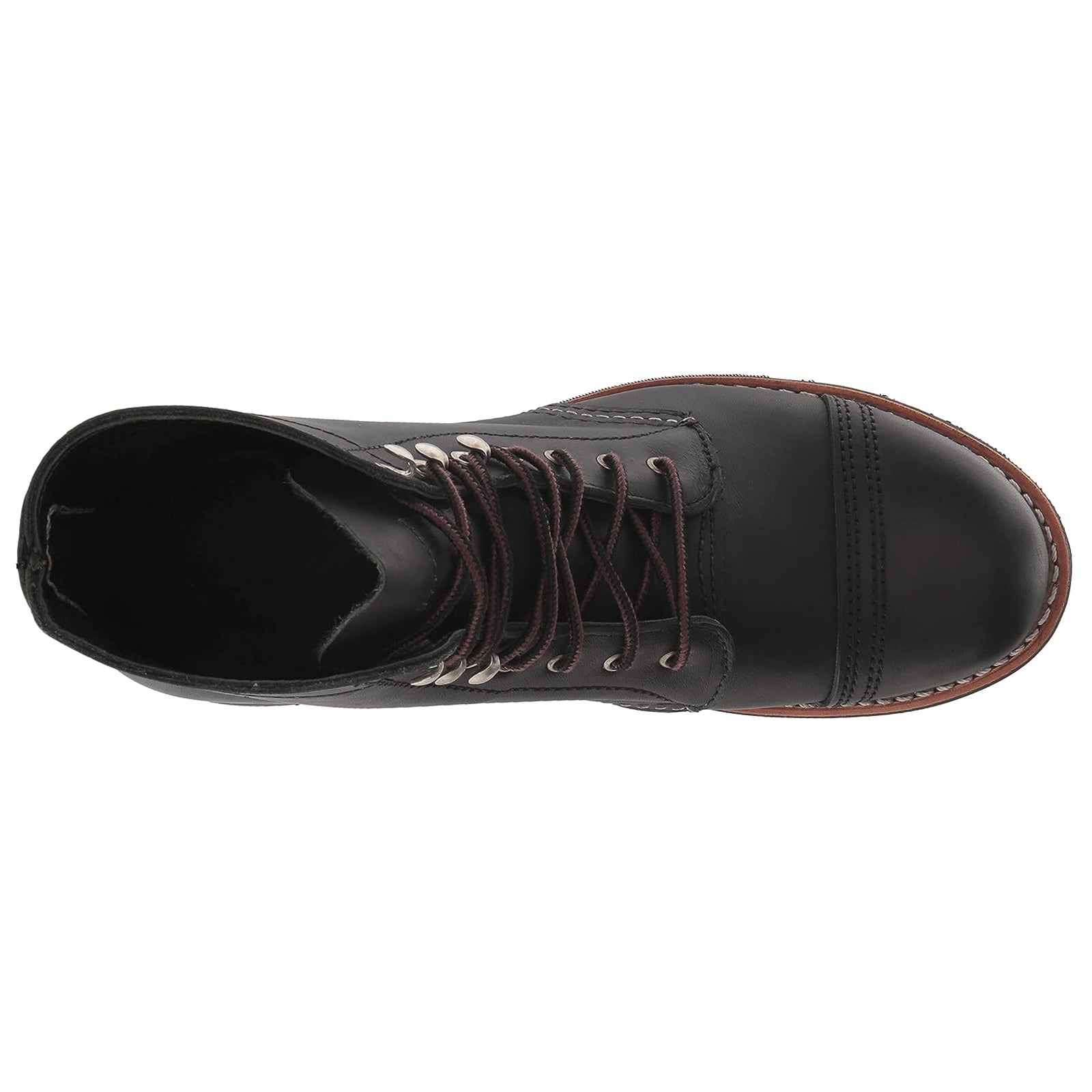 Red Wing Iron Ranger 3366 Black Womens Boots#color_black