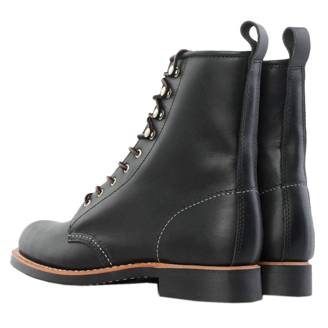 Red Wing Silversmith Leather Womens Boots#color_black