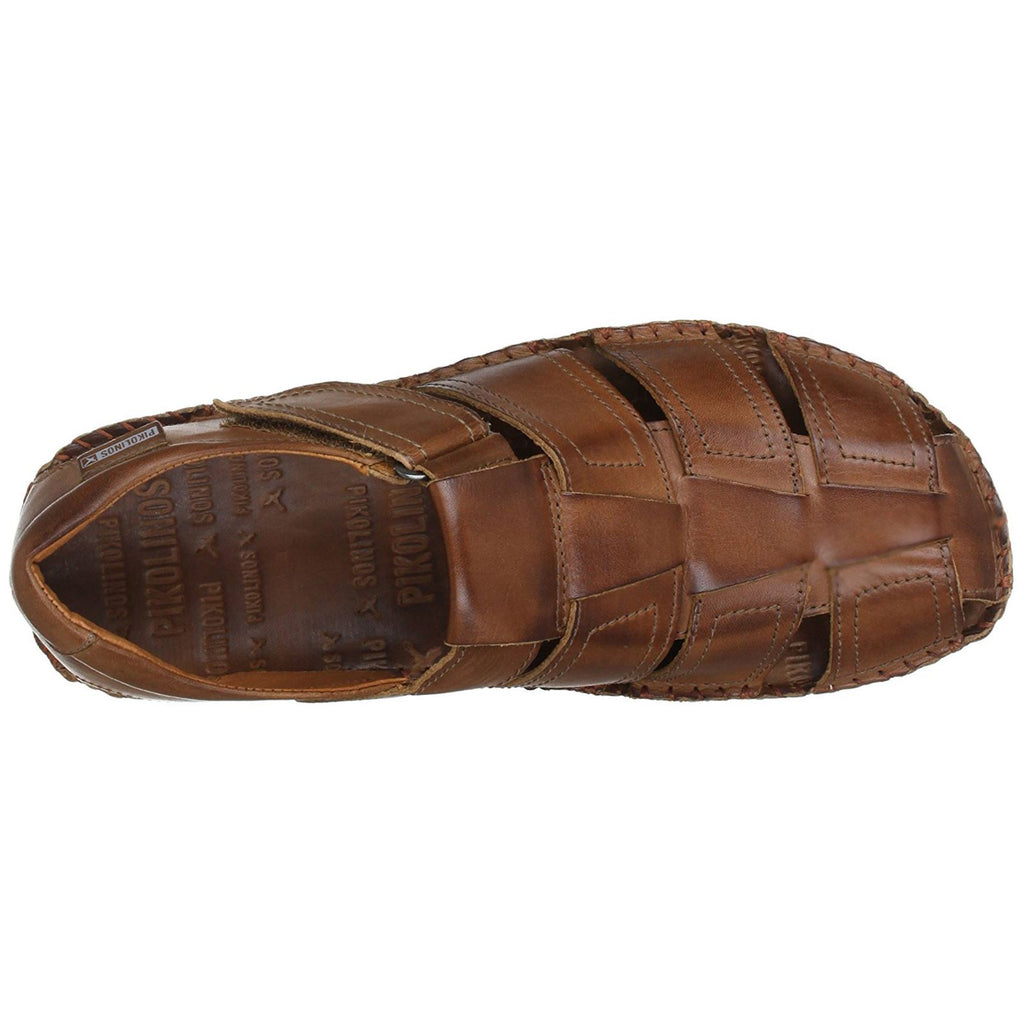 Pikolinos Tarifa 06J-5433 Leather Mens Sandals#color_cuero