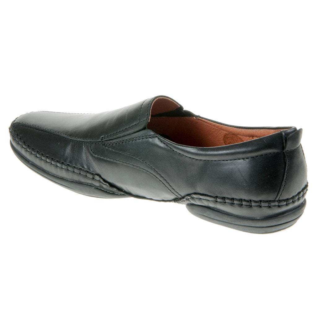 Pikolinos Puerto Rico 03A-6222 Leather Mens Shoes#color_black