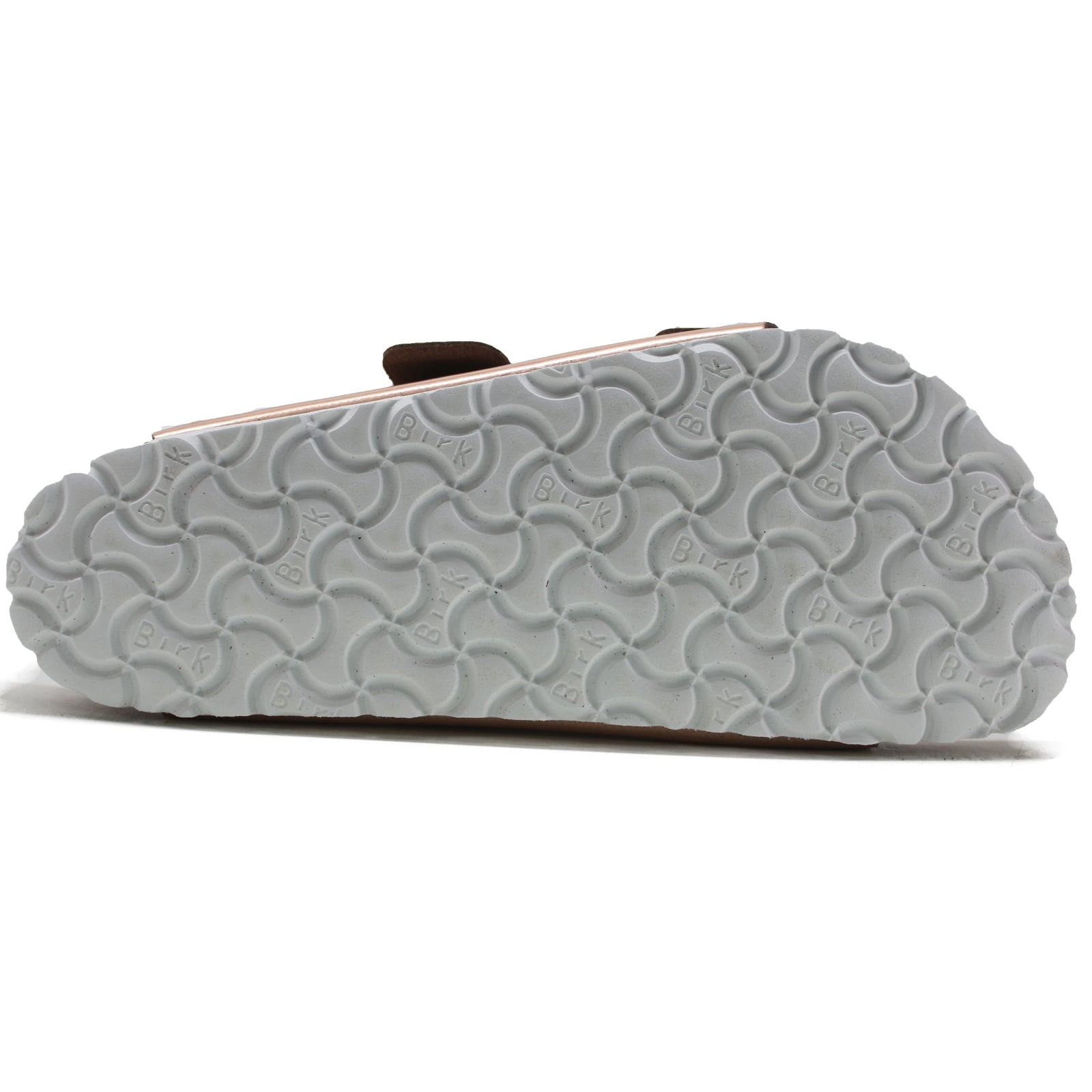 Birkenstock Arizona 952091 Leather Womens Sandals - Metallic Copper - 38#color_metallic copper