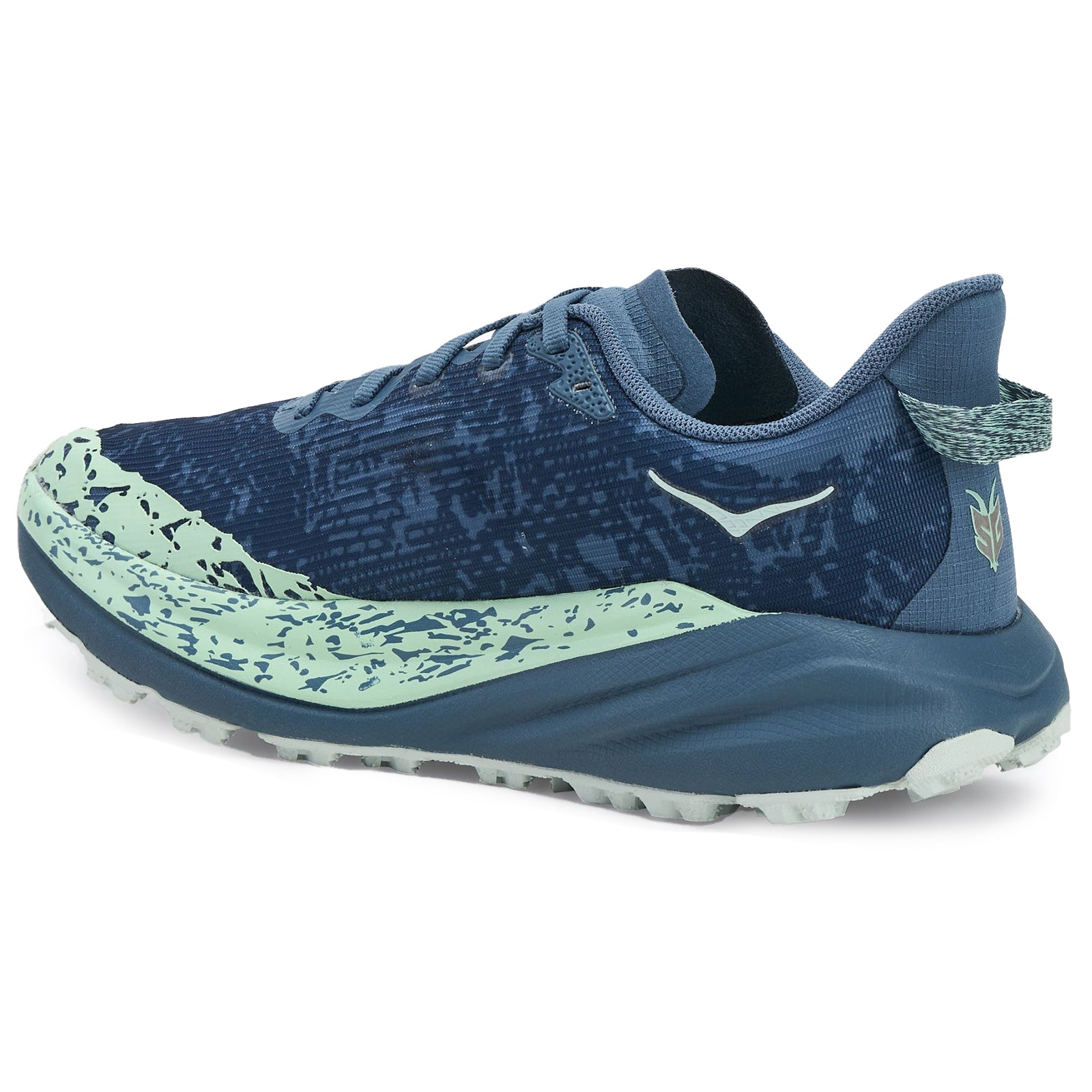 Hoka Speedgoat 6 GTX Textile Womens Trainers#color_thunder cloud mint fluorite